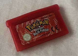 Game Boy Advance SP + Pokémon Zafiro + Rojo Fuego