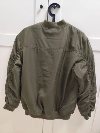 Cazadora Bomber Lefties Kids Verde Naranja