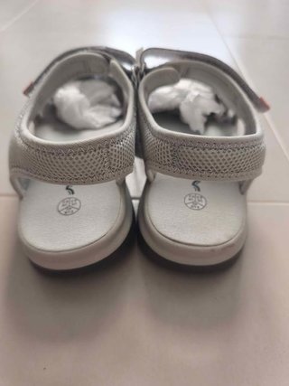 Sandalias grises y rosas Talla 40