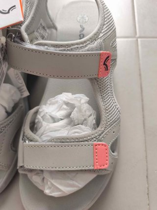 Sandalias grises y rosas Talla 40