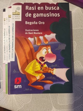 Libros la pandilla de la ardilla (Rasi)