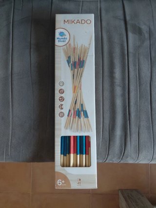 Juego Mikado de madera Mundo Diver