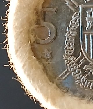 Cartucho 5 Pesetas 1975 *78 ¡SC! F.N.M.T.
