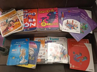 Libros de texto 3° ESO. Colegio María Inmaculada