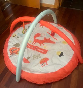 Alfombra de juego acolchada para bebé