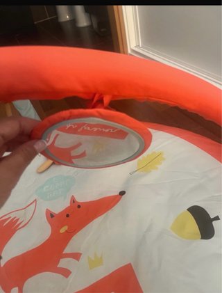 Alfombra de juego acolchada para bebé