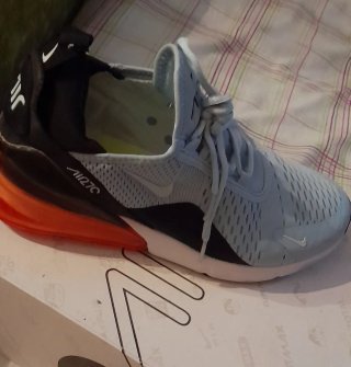 Nike Air Max 270 Botín Azul Naranja