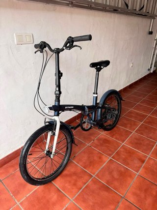 Bicicleta Plegable Decathlon B'TWIN