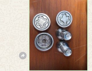 TORNILLOS ANTIRROBO VW GOLF TOURAN AUDI SEAT LEON