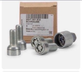 TORNILLOS ANTIRROBO VW GOLF TOURAN AUDI SEAT LEON