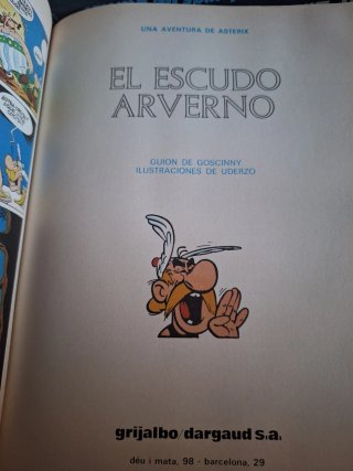 Lote 6 Cómics Las Aventuras de Asterix - Grijalbo