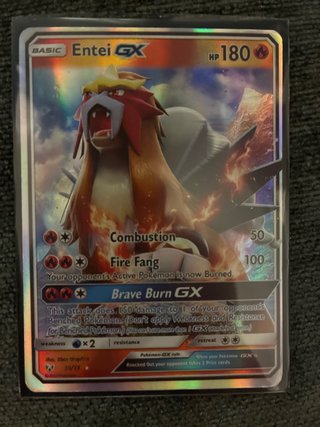 Carta Pokémon Entei GX 180 HP