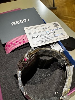 Reloj Seiko Pink Panther