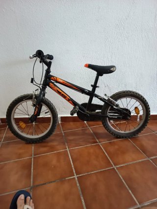 Bicicleta infantil Giant 16 naranja