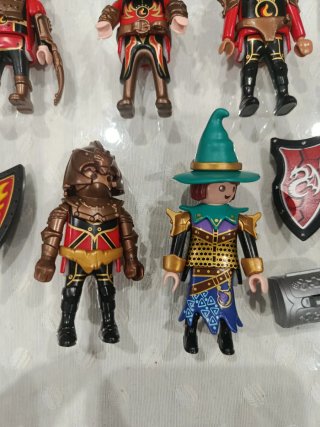 Lote Caballeros Novelmore Playmobil