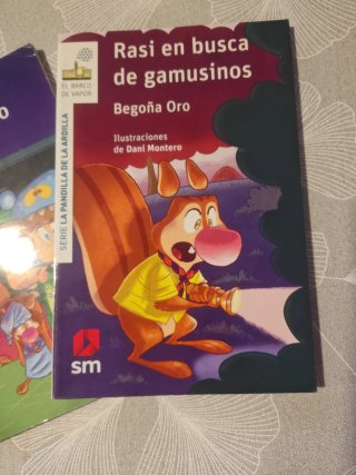 Libros de la pandilla de la ardilla (Rasi)