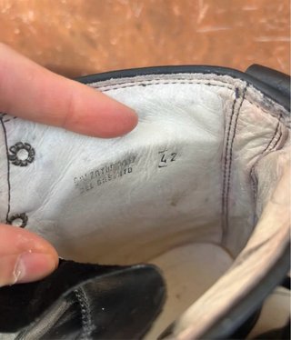 Stivaletti Pelle Neri Made in Italy Taglia 42