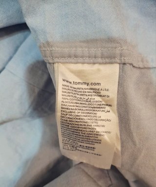 Camisa Tommy Hilfiger azul