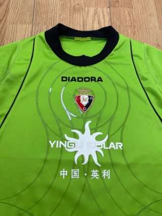 Equipación Osasuna 2008/09 Diadora Talla L