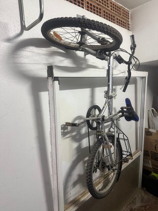 Bicicleta Plegable Plata
