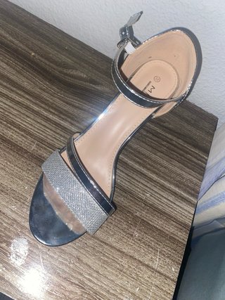 Sandalias MIA Shoes Plataforma Brillantes