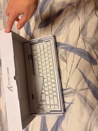 Teclado Attack Shark X68 HE Blanco