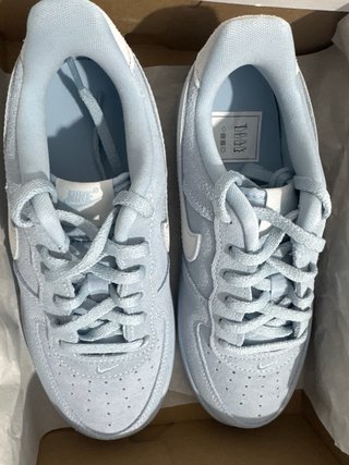Zapatillas Nike Air Force 1 Niño Azul/Blanco