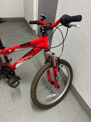 Bicicleta Monty KY5 20” Infantil Roja