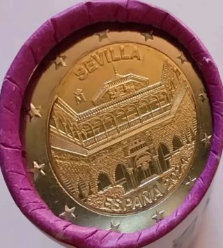 Moneda 2 euros España 2024 SC Sevilla