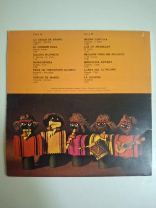 Los Calchakis Disco de Oro Vinilo 1980