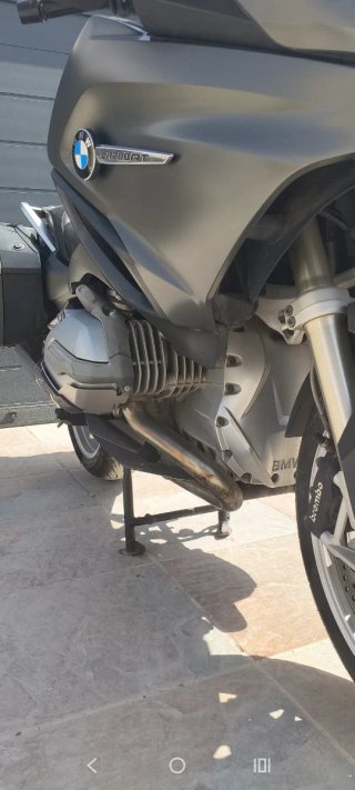 BMW R1200RT Touring Moto Gris/Plata