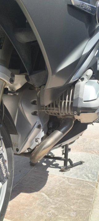 BMW R1200RT Touring Moto Gris/Plata