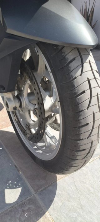 BMW R1200RT Touring Moto Gris/Plata