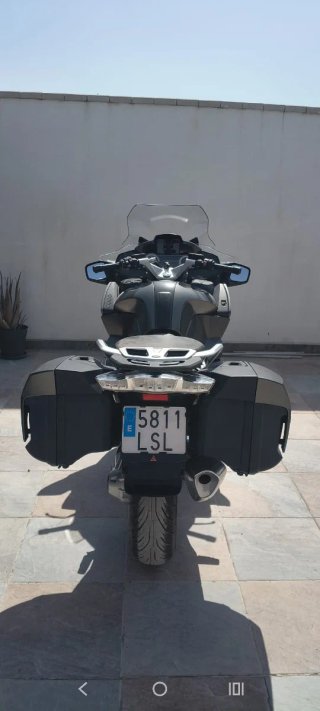 BMW R1200RT Touring Moto Gris/Plata