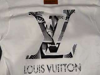 Camiseta Louis Vuitton Blanca Logo LV