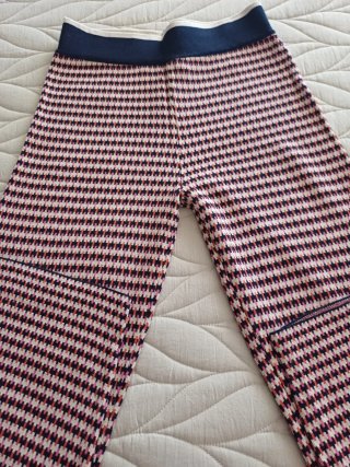 Conjunto chaleco y pantalón estampado