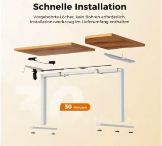 Escritorio Elevable L Agilestic 140cm