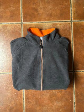 Forro Polar G-Star Gris Naranja Talla L