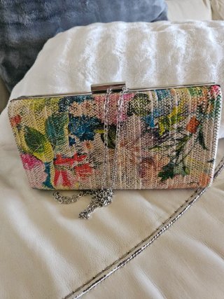 Bolso de fiesta clutch multicolor