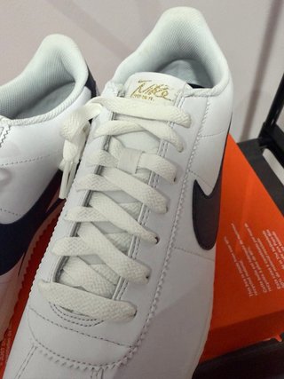 Nike Cortez Blancas y Azul Marino