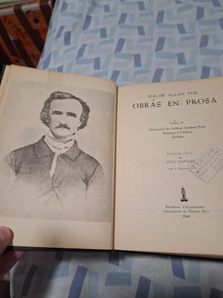Obras en prosa. Edgar Allan Poe.
