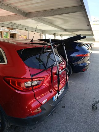 Porta bicicletas para coche