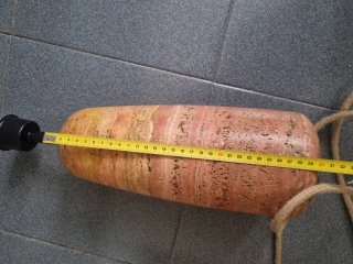 Lámpara de piedra
