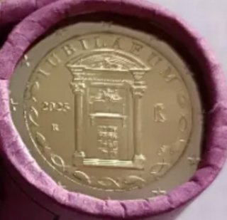Moneda 2 euros Italia 2025 SC Jubileo