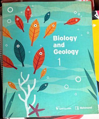Libro Biology and Geologic 1 ESO SANTILLANA