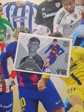 Extra sticker Pedri Ed. Limitada Panini Liga 26-27