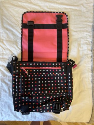 Bandolera Roxy ordenador lunares multicolor