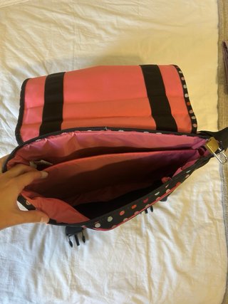 Bandolera Roxy ordenador lunares multicolor