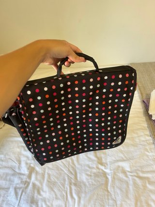 Bandolera Roxy ordenador lunares multicolor