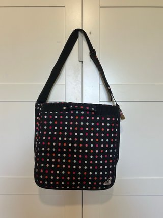 Bandolera Roxy ordenador lunares multicolor